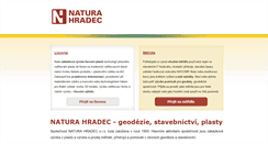 Desktop Screenshot of naturahradec.cz
