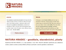 Tablet Screenshot of naturahradec.cz